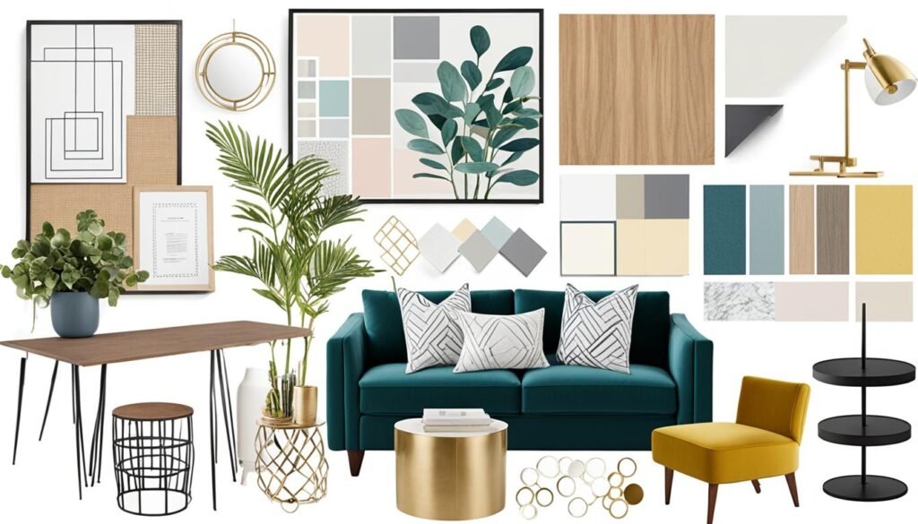 home design mood board